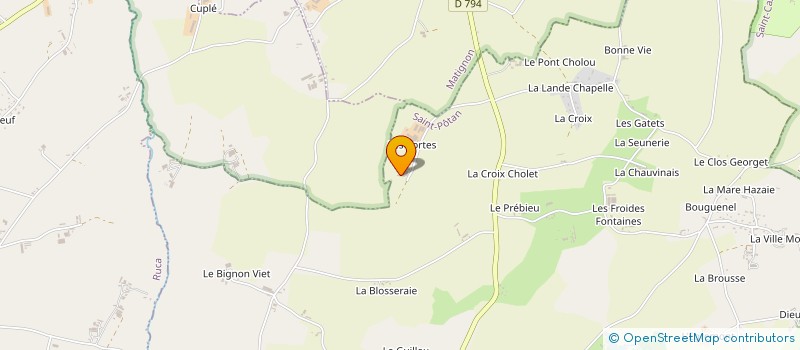 localisation de l'entreprise 991 252 644   SAINT-POTAN