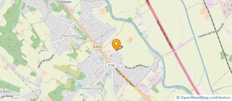 localisation de l'entreprise 991 497 595   POMPERTUZAT