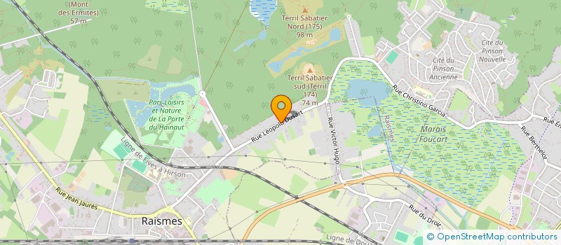 localisation de l'entreprise 991 536 293   RAISMES