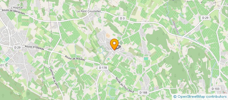 localisation de l'entreprise 9ATELIER RESSEMELAGES  OPPEDE