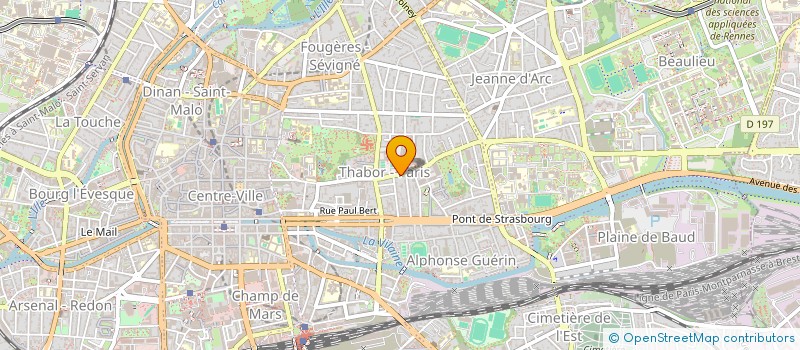localisation de l'entreprise 9BRF  RENNES
