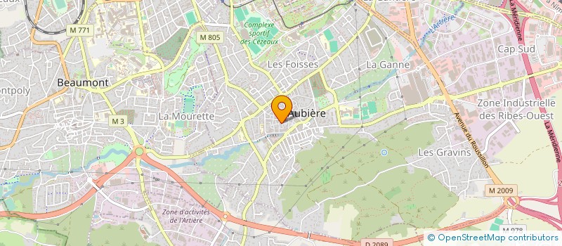 localisation de l'entreprise 9RENOVAMAT à AUBIERE