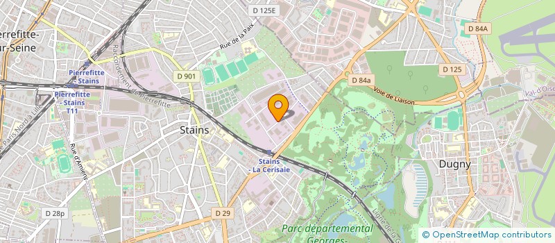 localisation de l'entreprise 9XD SPORTS à STAINS