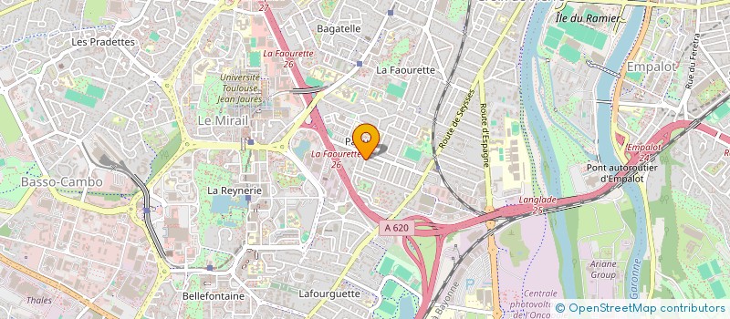 localisation de l'entreprise A.1 COMPAGNIE à TOULOUSE