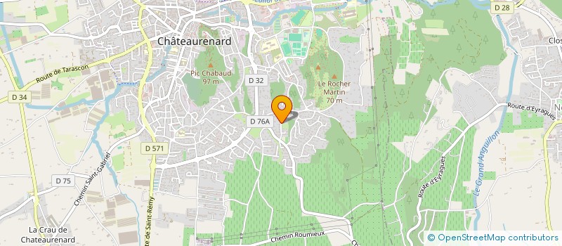 localisation de l'entreprise A 1 MOMENT DONNE  CHATEAURENARD