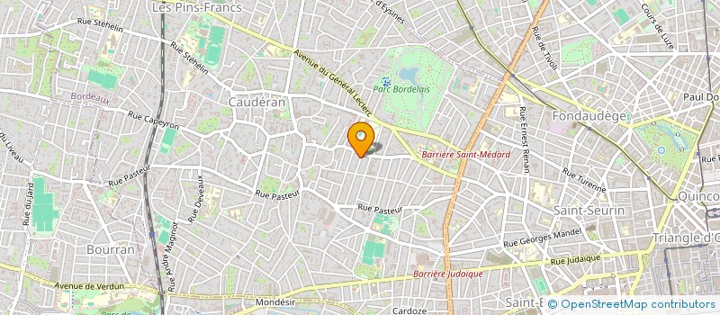 localisation de l'entreprise A 10 CHATS  BORDEAUX