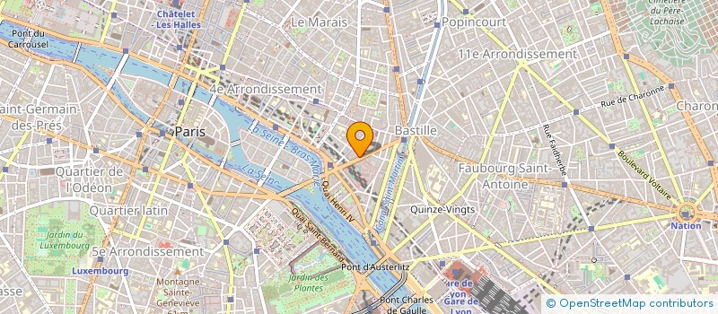 localisation de l'entreprise A 2  PARIS