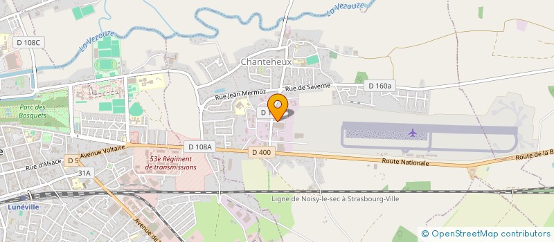 localisation de l'entreprise A 2 C  CHANTEHEUX