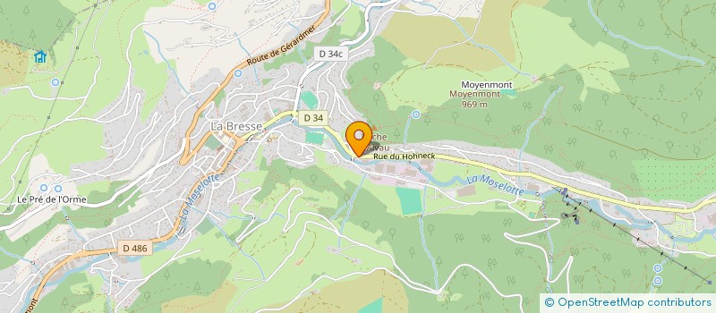 localisation de l'entreprise A.2.C.  BEZANNES