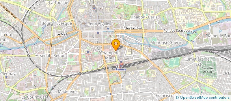 localisation de l'entreprise A 2 C COURTAGE  RENNES