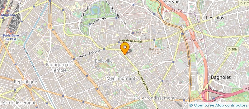 localisation de l'entreprise A 2 C R PARIS  PARIS