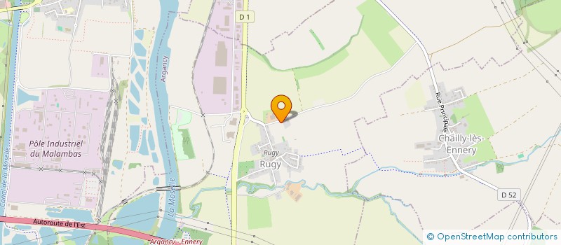 localisation de l'entreprise A 2 E INTERNATIONAL  ARGANCY