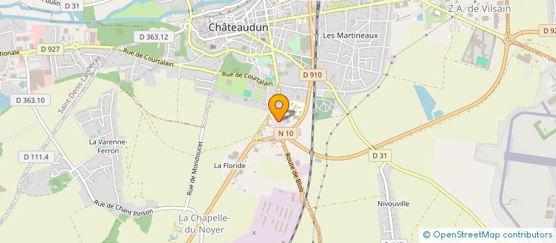 localisation de l'entreprise A 2 HOLDING à CHATEAUDUN