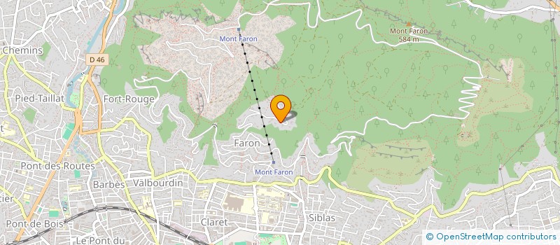 localisation de l'entreprise A 2 J  TOULON