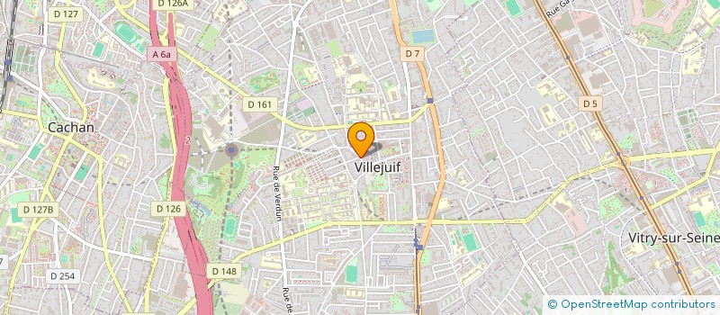 localisation de l'entreprise A 2 L à VILLEJUIF