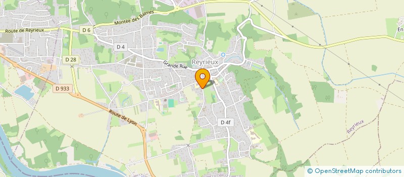 localisation de l'entreprise A 2 LJ à REYRIEUX