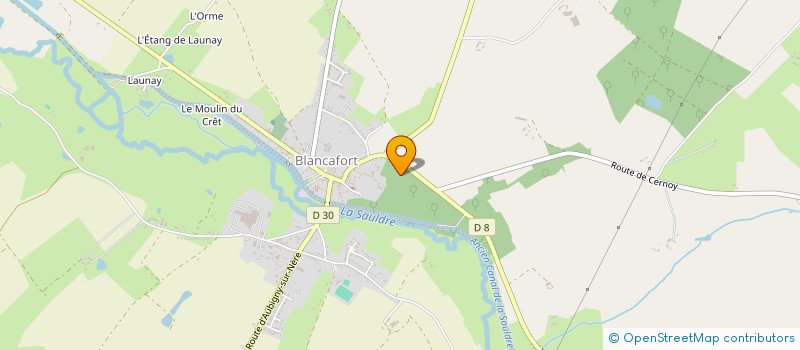 localisation de l'entreprise A 2 M  BLANCAFORT