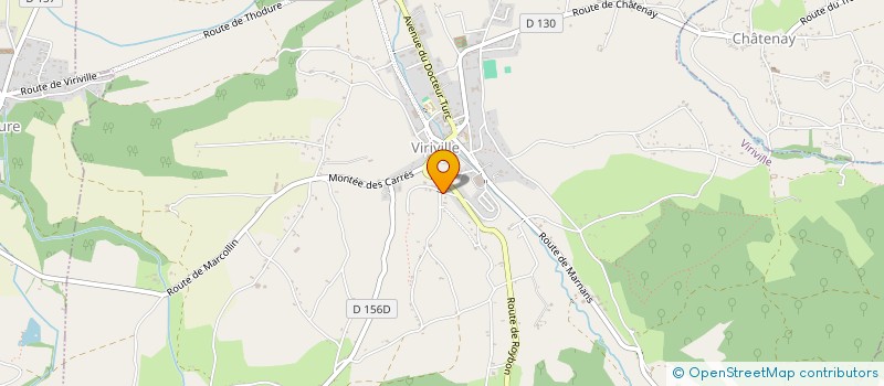 localisation de l'entreprise A 2 MAINS AU JARDIN à VIRIVILLE