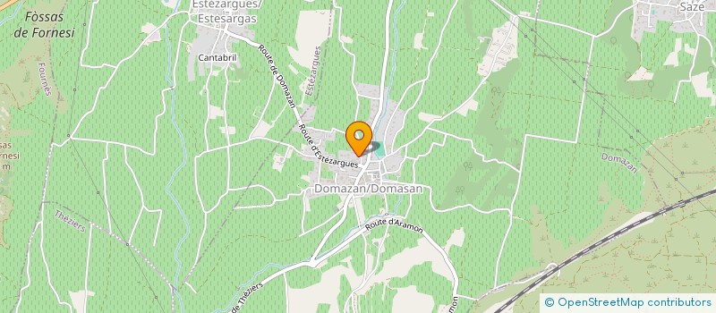 localisation de l'entreprise A 2 PAS DES ETOILES  DOMAZAN