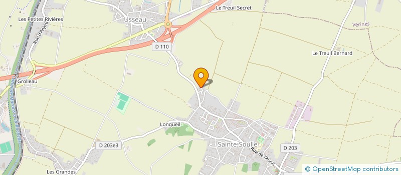 localisation de l'entreprise A 2 R  SAINTE-SOULLE