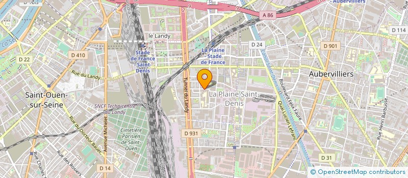 localisation de l'entreprise A.2.S.P (ASSISTANCE SECURITE SURVEILLANCE PROTECTION PRIVEE) à SAINT-DENIS