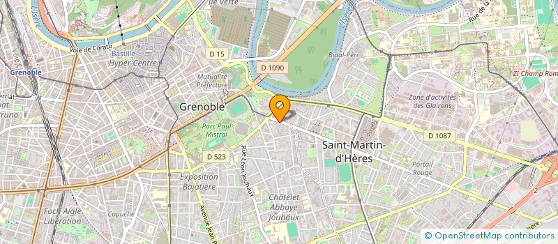 localisation de l'entreprise A 2 T  GRENOBLE