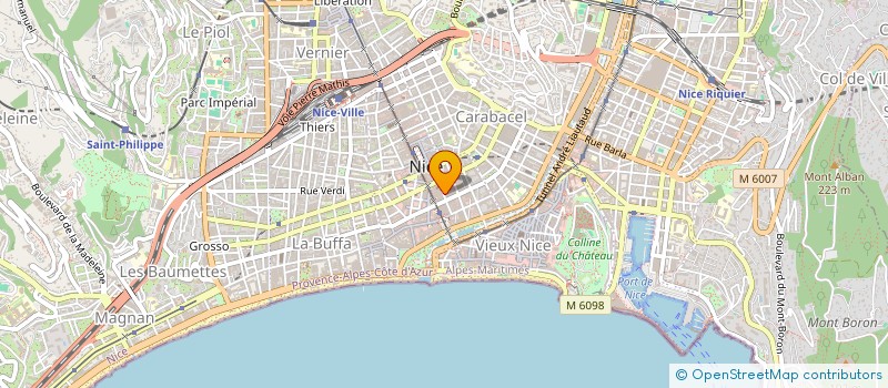 localisation de l'entreprise A 2 Z ENGINEERING SERVICE  NICE