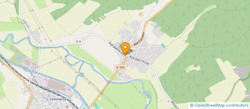 localisation de l'entreprise A 2 Z I à VIGNOT