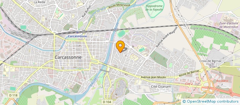 localisation de l'entreprise A-22 à CARCASSONNE