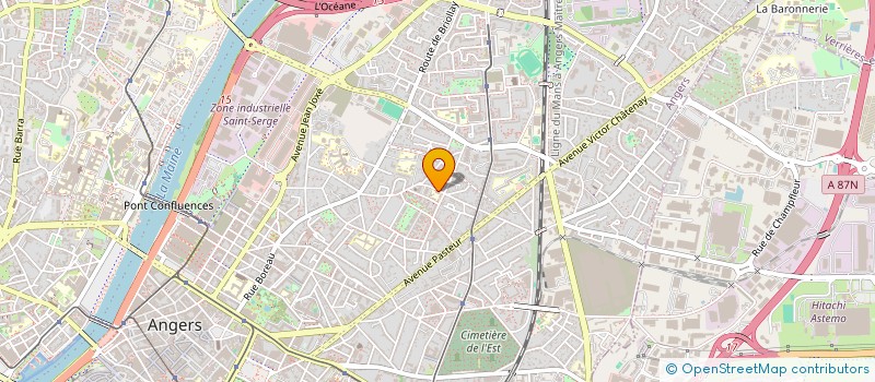 localisation de l'entreprise A 24 ASSISTANCE  ANGERS