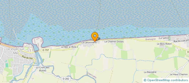 localisation de l'entreprise A 3 à CHERRUEIX