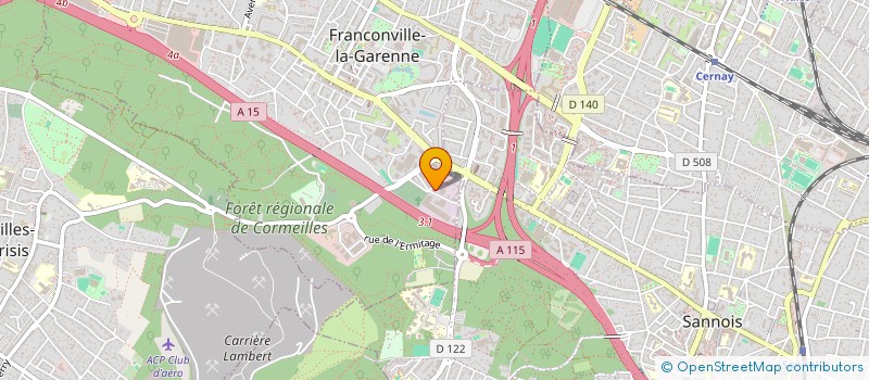 localisation de l'entreprise A 3 B à FRANCONVILLE