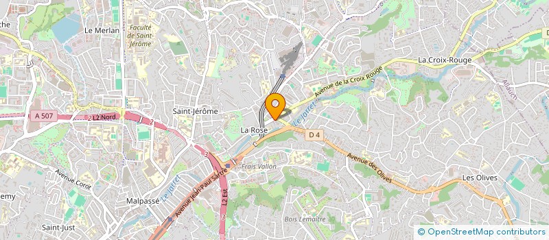 localisation de l'entreprise A 3 B à MARSEILLE