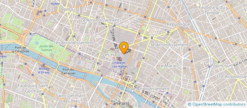 localisation de l'entreprise A 3 J à PARIS