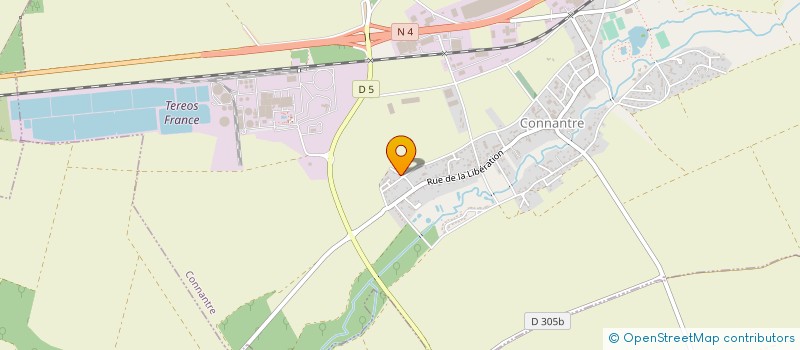 localisation de l'entreprise A.3.M.  CONNANTRE