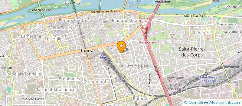 localisation de l'entreprise A 3, ON Y VA  TOURS