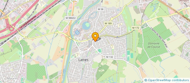 localisation de l'entreprise A 34 SECURITE à LATTES