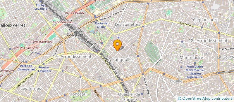 localisation de l'entreprise A  PARIS