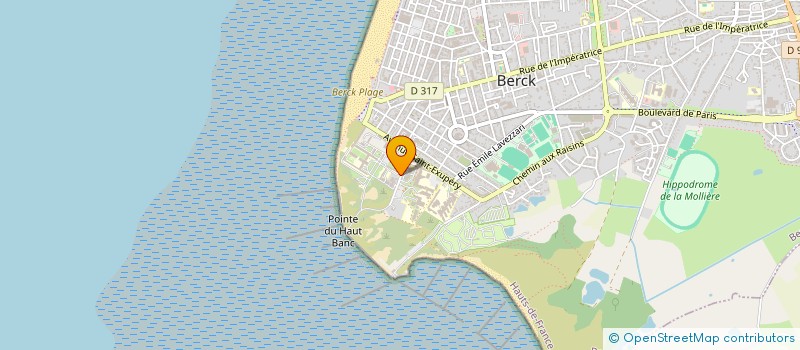 localisation de l'entreprise A-3PM ASS POUR LA PROMOTION DES PROFESSIONS PARA-MEDICALES à BERCK