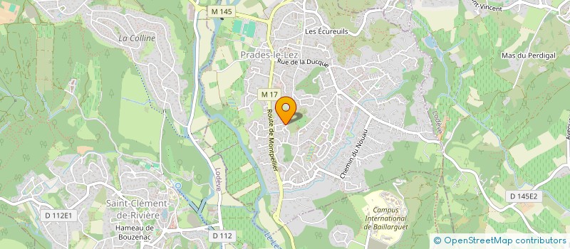 localisation de l'entreprise A 4.1  PRADES-LE-LEZ