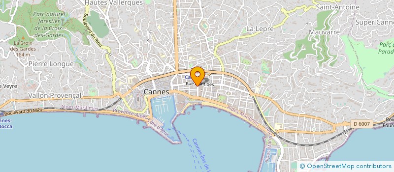 localisation de l'entreprise A 4'PAT à CANNES