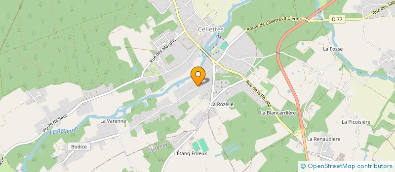 localisation de l'entreprise A 4 PATTES à CHAILLES