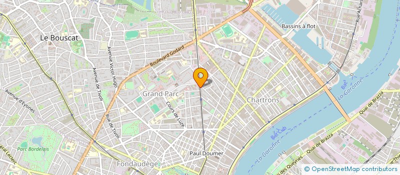 localisation de l'entreprise A 5 à BORDEAUX