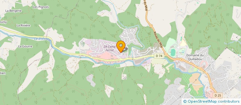 localisation de l'entreprise A 500 CABINET D'INGIENERIE à SAINTE-MAXIME