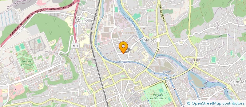 localisation de l'entreprise A  NANCY