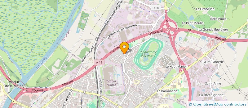 localisation de l'entreprise A.6  ECOUFLANT