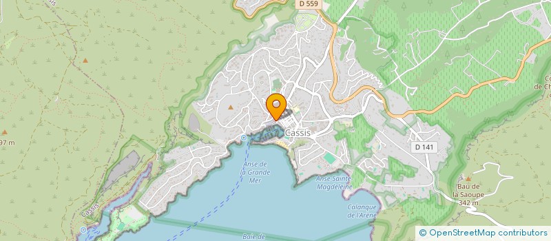 localisation de l'entreprise A à CASSIS