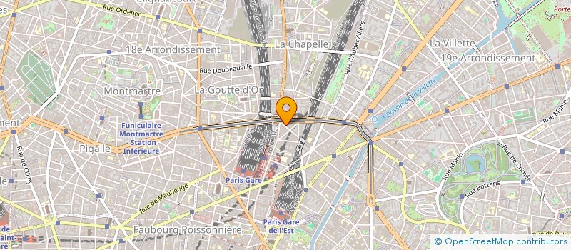 localisation de l'entreprise A.A.  PARIS