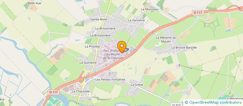 localisation de l'entreprise A + A  SAINT-PHILBERT-DE-GRAND-LIEU