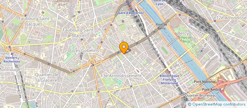 localisation de l'entreprise A.A.A  PARIS